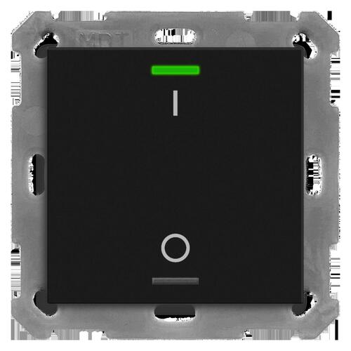 MDT technologies KNX Taster Light 55 1-fach RGBW,swmatt,Schalten BE-TAL550106.B1