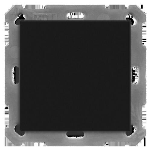 MDT technologies KNX Taster Light 55 Basic 1-fach swmatt, Neutral BE-TAL55B106.01