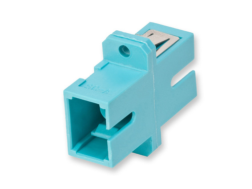 Corning SC-Kupplung MM simplex OM3 aqua ADP-SC00-CCAFL-CLS Corning SC-Kupplung MM simplex OM3 aqua ADP-SC00-CCAFL-CLS