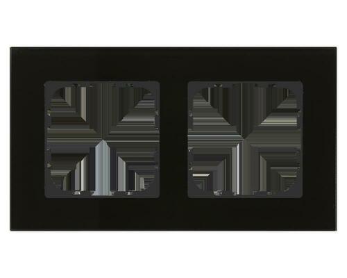 MDT technologies Glasrahmen 2-fach schwarz BE-GTR2S.01S