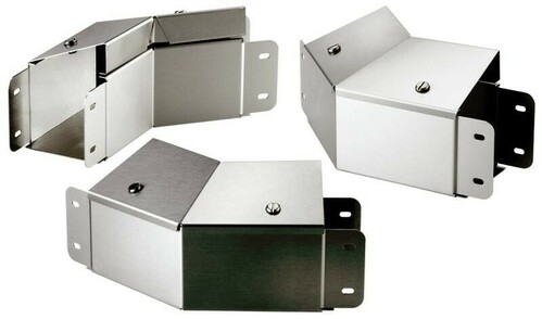 nVent Hoffman 45 ELB FRONT COVER SLOPED OUT CTS66EFCO45SS