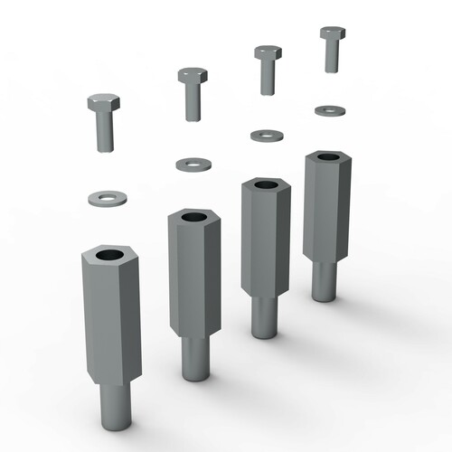 nVent Hoffman Dachdistanzsatz 15 CVK15 (VE4)