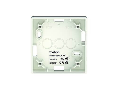 Theben Aufputzgehäuse weiß iON,KNX, LUXORliving Surface Box iON WH