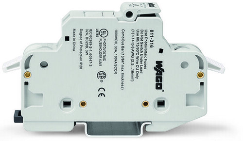 WAGO GmbH & Co. KG 2-Leiter-Sicherungshalter lichtgrau 811-316
