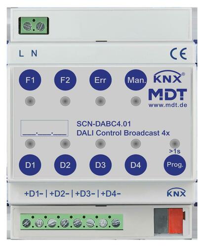MDT technologies DALI Control Broadcast Gateway SCN-DABC4.01