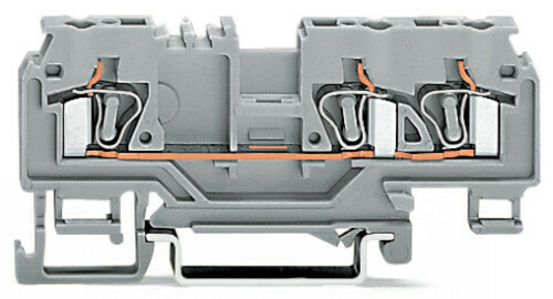 WAGO GmbH & Co. KG 3-Leiter-Durchgangsklemme 4mm² 880-682 WAGO GmbH & Co. KG 3-Leiter-Durchgangsklemme 4mm² 880-682