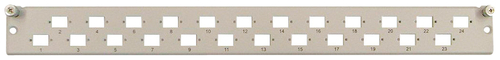 Dätwyler IT Infra LWL Frontplatte f.24xLCD 1HE versetzte Anrei. 417279