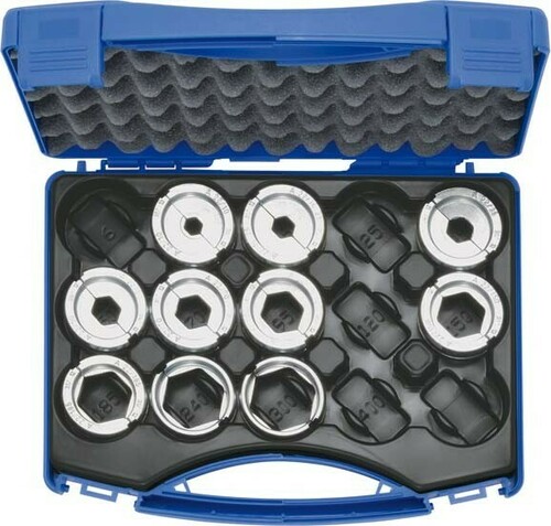 Klauke Presseinsatzset 10-300qmm A22 im Kunststoffkof A22SET Klauke Presseinsatzset 10-300qmm A22 im Kunststoffkof A22SET