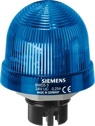 Siemens Dig.Industr. Einbauleuchte 24V blau 8WD5320-0CF