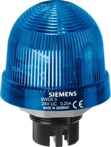 Siemens Dig.Industr. Einbauleuchte 24V blau 8WD5320-0CF Siemens Dig.Industr. Einbauleuchte 24V blau 8WD5320-0CF