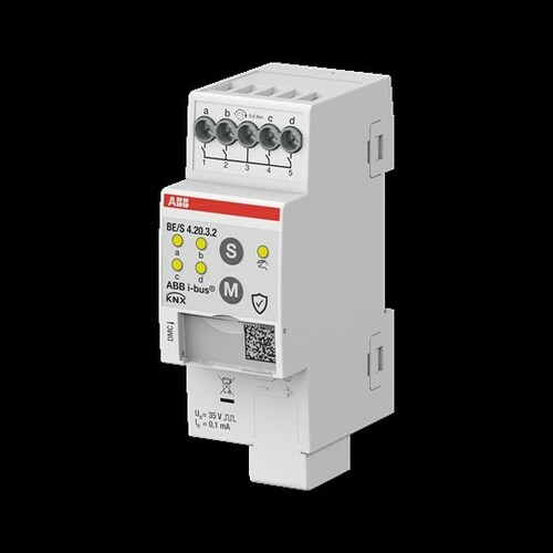 ABB Stotz S&J Binäreingang 4-fach ch, Kontaktabfrag BE/S4.20.3.2