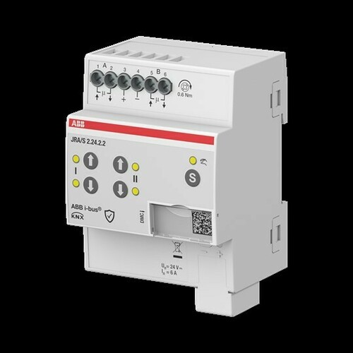 ABB Stotz S&J Jalousieaktor 2-fach Man.B.,24V JRA/S2.24.2.2