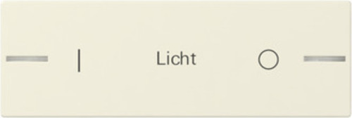 Gira Wippe Wippenset 3-fach indiv. Tastsens. Cremeweiß 862301