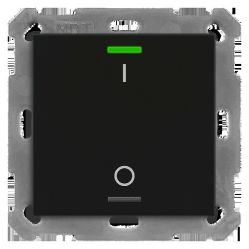 MDT technologies KNX RF+ Taster Light 55 1-fach Secure RGBW RF-TAL55T106.B1S