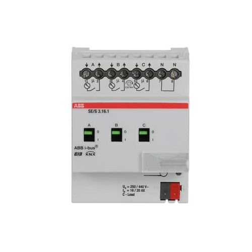 Busch-Jaeger SE/S3.16.1 Energieaktor, 3-fach ch SE/S 3.16.1 Busch-Jaeger SE/S3.16.1 Energieaktor, 3-fach ch SE/S 3.16.1