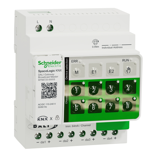 Schneider Electric SpaceLogic KNX DALI Broadcast Master MTN6725-0005S