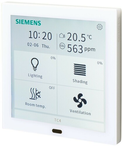Siemens Dig.Industr. 204S12 Touch Control TC4, weiß UP 204S12 Siemens Dig.Industr. 204S12 Touch Control TC4, weiß UP 204S12