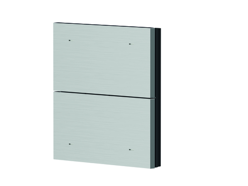 Theben 2-fach Wippe Alu gebürstet für iONprime PB KNX iONprime PB 2R ABR