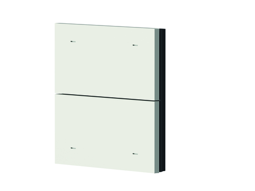 Theben 2-fach Wippe Metall weiß für iONprime PB KNX iONprime PB 2R MWH