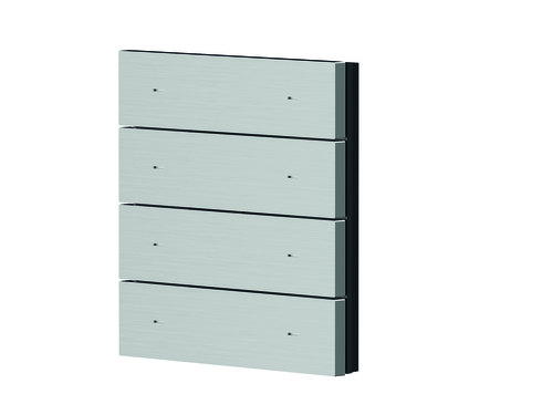 Theben 4-fach Wippe Alu gebürstet für iONprime PB KNX iONprime PB 4R ABR