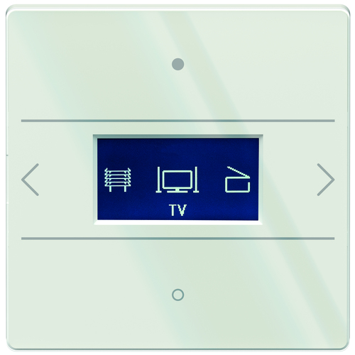 Theben Glas-Raumcontroller LUXORliving iON8G WH