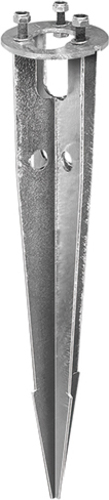 ESYLUX Befestigung ALVA GROUND SPIKE100