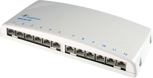 Telegärtner Mini-Verteiler Cat.6A MPD12-H ungeschirmt 100006999