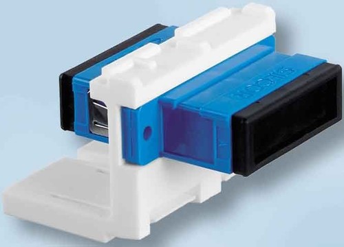 Corning SC-Duplex-Kupplung weiß Singlemode LANS-MOD-72-W