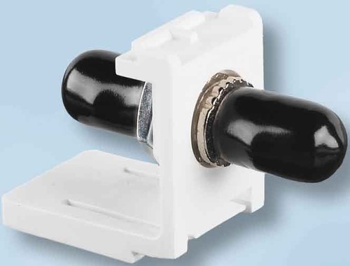 Corning ST-Kupplung Multimode weiß LANS-MOD-15-W
