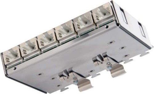 Telegärtner Mini-Verteiler Cat.6A TH35MPD6-HS K 100006992