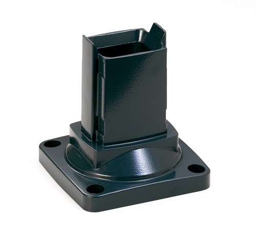 Bernstein Standfuß/Wandflansch CS-3000, RAL 7016 STANDFUSS