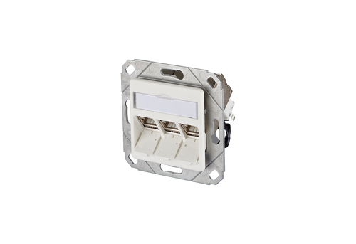 Metz Connect Anschlussdose C6Amodul Upk 3Port 270 Upk,rws 130B12D31102-E