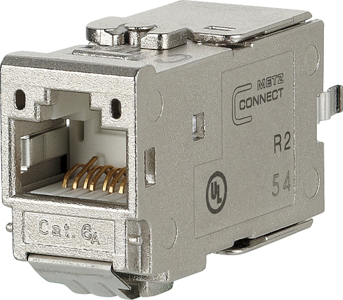 Metz Connect C6Amodul 180 Jack Cat. 6A geschirmt 130B11-E
