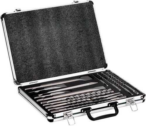 Metabowerke SDS-plus Bohrer-/Meißelset SP 17teil./Alukoffer 628414000 Metabowerke SDS-plus Bohrer-/Meißelset SP 17teil./Alukoffer 628414000