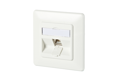 Metz Connect Anschlussdose C6Amodul UP 1Port 180 UP,rws 130B11D11002-E