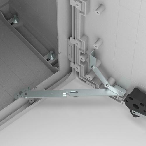nVent Hoffman Türarretierung UDP rechtsschl. UDS02 nVent Hoffman Türarretierung UDP rechtsschl. UDS02