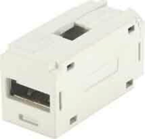 Panduit MINI-COM USB Modul 2.0 cremeweiss CMUSBAAIW Panduit MINI-COM USB Modul 2.0 cremeweiss CMUSBAAIW