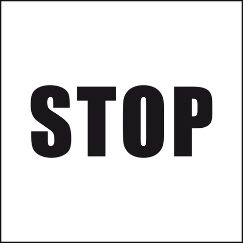 Schlegel Schild mit Standard-Druck bedruckt,quadratisch BSQX202