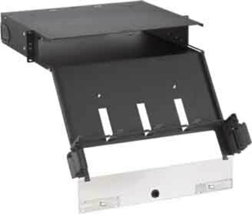 Panduit Glasfaser-Kassetteneinsch. 19Zoll 2HE ausziehb. FCE2U