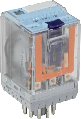 Comat Releco Steuerrelais MRC blau 11-pin, 3 CO, X=LED C3-T31X/DC24V-Releco
