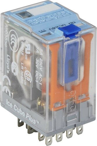 Comat Releco Miniature-Relais QRC blau 14-pin, 4 CO C9-A42/DC24V-Releco