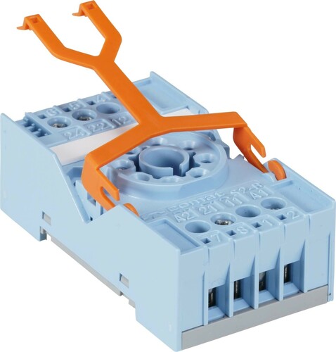 Comat Releco Sockel 8-pin blau Für C2-Standardrelai S2-B-Releco