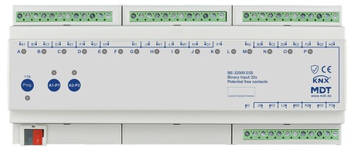 MDT technologies KNX Binäreingang 32-fach 12TE REG Ausführung BE-32000.03S MDT technologies KNX Binäreingang 32-fach 12TE REG Ausführung BE-32000.03S