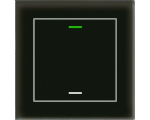 MDT technologies KNX Glastaster II Light 1- fach RGBW TS Schwarz GTL-1T0S.02S MDT technologies KNX Glastaster II Light 1- fach RGBW TS Schwarz GTL-1T0S.02S