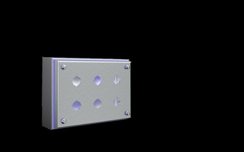 Rittal Tastergehäuse Edelstahl HD 1686.600