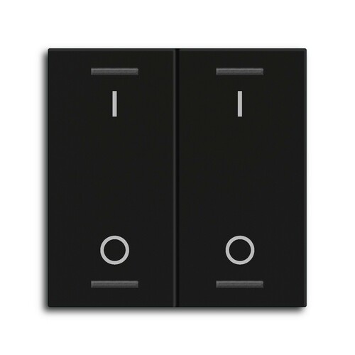 MDT technologies Wippe für KNX Taster Light 55 2-fach TAL-55W2B06.02