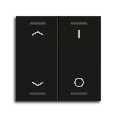 MDT technologies Wippe für KNX Taster Light 55 2-fach TAL-55W2C06.02