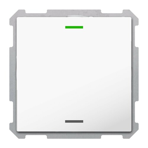 MDT technologies KNX Taster Light 63 1- fach RGBW Studioweiß TAL-6301004.02S