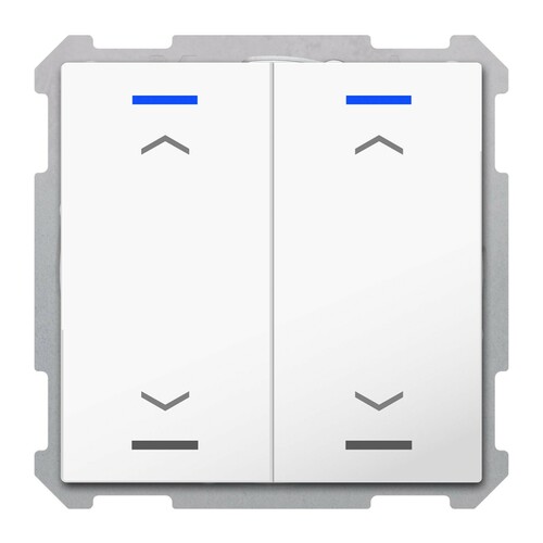 MDT technologies KNX Taster Light 63 2- fach RGBW,TS TAL-63T2A04.02S