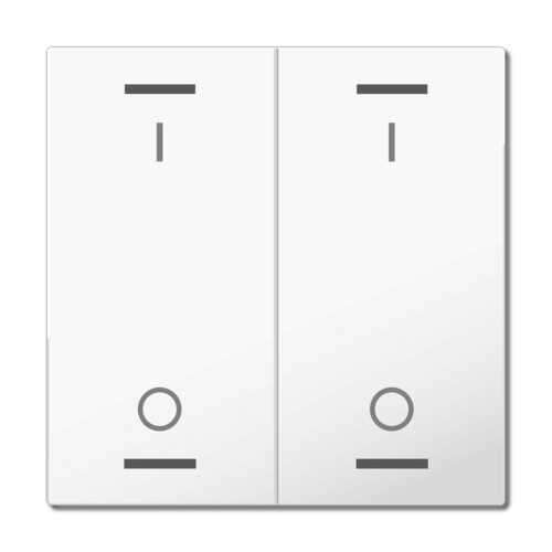 MDT technologies Wippe für KNX Taster Light 63 2-fach TAL-63W2B04.02